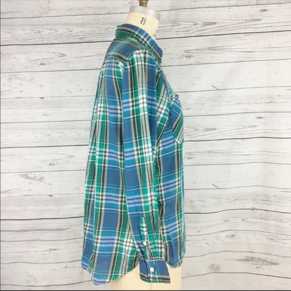Denim & Supply Ralph Lauren plaid western top - Picture 3 of 8
